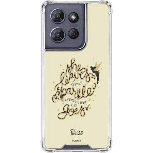 Disney Tinker Bell Leave A Little Sparkle Moto G 5G (2025) Clear Case