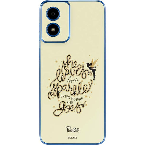 Disney Tinker Bell Leave A Little Sparkle Moto G Play 4G (2024) Skin