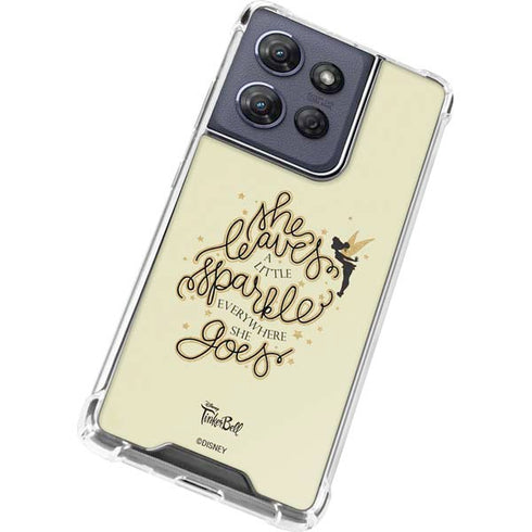 Disney Tinker Bell Leave A Little Sparkle Moto G Power 5G (2025) Clear Case