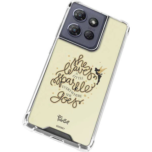 Disney Tinker Bell Leave A Little Sparkle Moto G Stylus 5G (2025) Clear Case