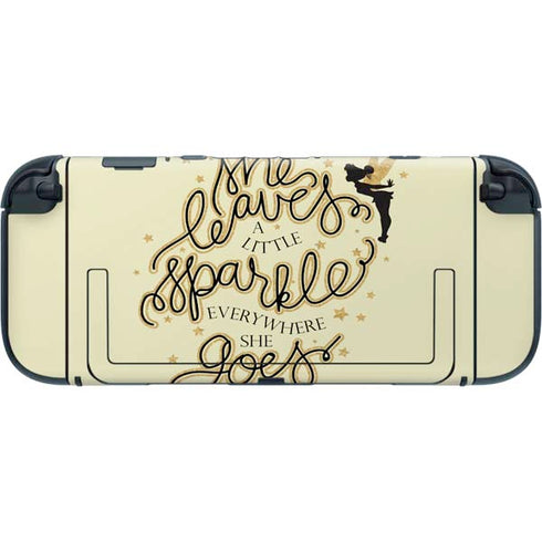Disney Tinker Bell Leave A Little Sparkle Nintendo Switch 2 (2025) with Joy-Con Skin