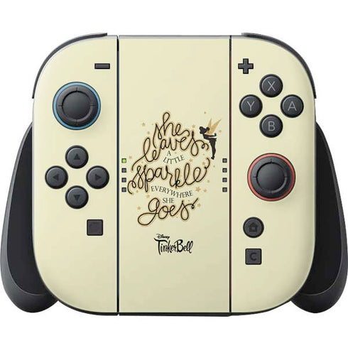 Disney Tinker Bell Leave A Little Sparkle Nintendo Switch 2 (2025) Joy-Con Controller Skin