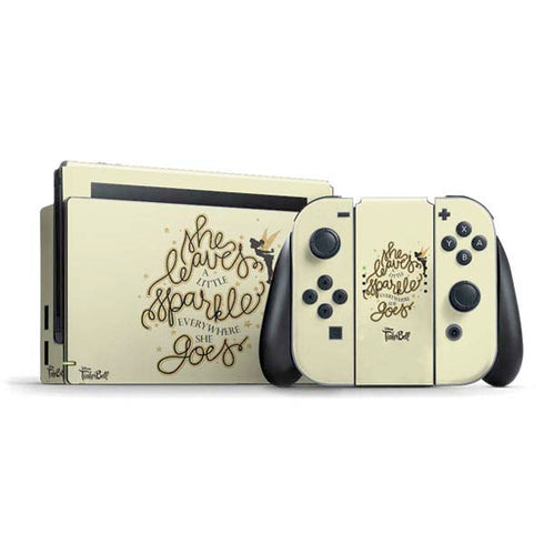 Disney Tinker Bell Leave A Little Sparkle Nintendo Skins