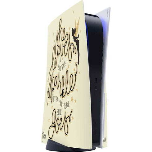 Disney Tinker Bell Leave A Little Sparkle PlayStation PS5 Skins
