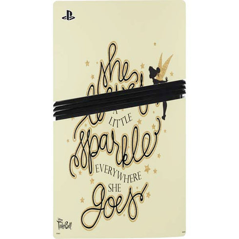 Disney Tinker Bell Leave A Little Sparkle PS5 Pro Bundle Skin