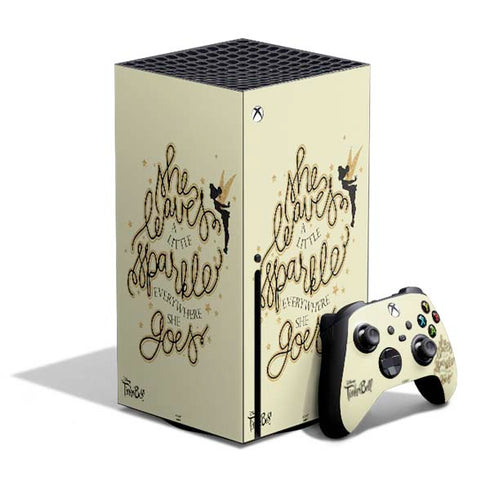 Disney Tinker Bell Leave A Little Sparkle Xbox Series X Skins