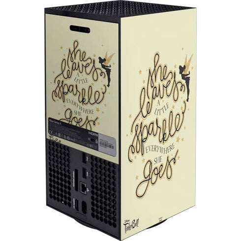 Disney Tinker Bell Leave A Little Sparkle XBox Series X Digital Edition Bundle Skin