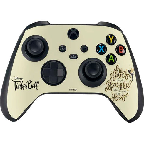 Disney Tinker Bell Leave A Little Sparkle XBox Series X Digital Edition Bundle Skin