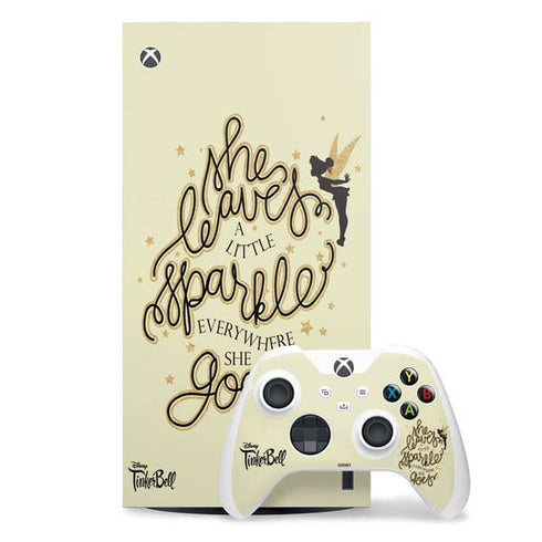 Disney Tinker Bell Leave A Little Sparkle Xbox Series X Skins