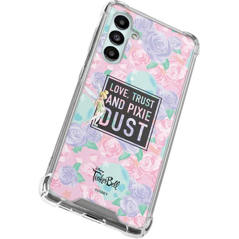 Disney Tinker Bell Love Trust and Pixie Dust Galaxy A16 5G Clear Case