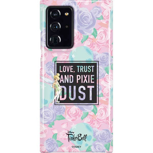 Disney Tinker Bell Love Trust and Pixie Dust Galaxy Cases