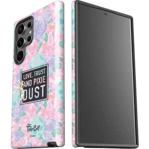 Disney Tinker Bell Love Trust and Pixie Dust Galaxy S23 Ultra Pro Case