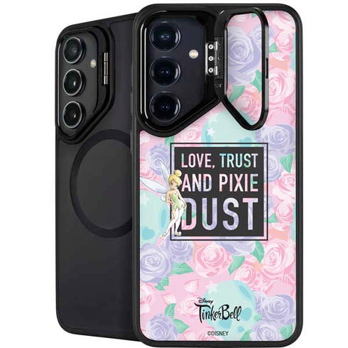 Disney Tinker Bell Love Trust and Pixie Dust Galaxy S25 Kickstand Case