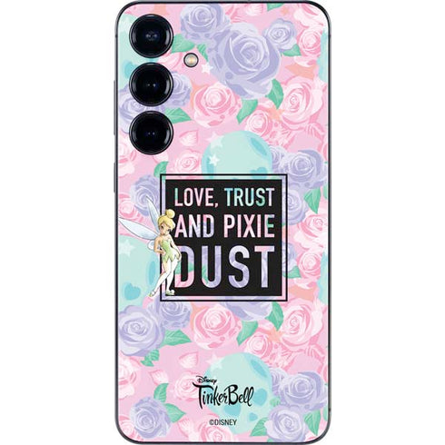 Disney Tinker Bell Love Trust and Pixie Dust Galaxy S25 Plus Skin