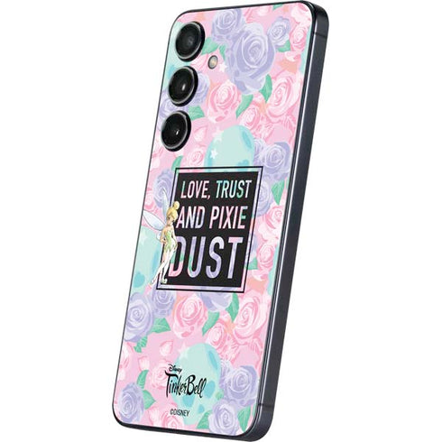 Disney Tinker Bell Love Trust and Pixie Dust Galaxy S25 Plus Skin