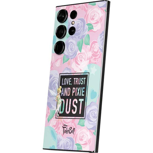 Disney Tinker Bell Love Trust and Pixie Dust Galaxy S25 Ultra Skin