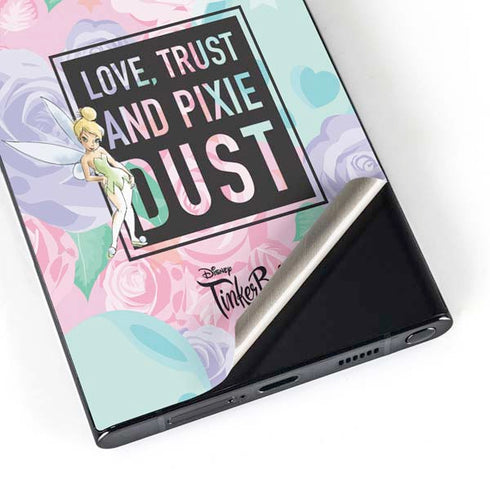 Disney Tinker Bell Love Trust and Pixie Dust Galaxy S24 Ultra Skin