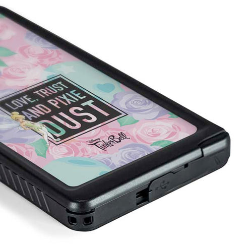 Disney Tinker Bell Love Trust and Pixie Dust Galaxy S24 Ultra Waterproof Case