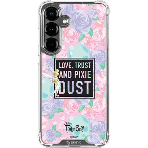 Disney Tinker Bell Love Trust and Pixie Dust Galaxy S26 Plus Clear Case