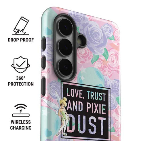 Disney Tinker Bell Love Trust and Pixie Dust Galaxy S26 Plus Impact Case