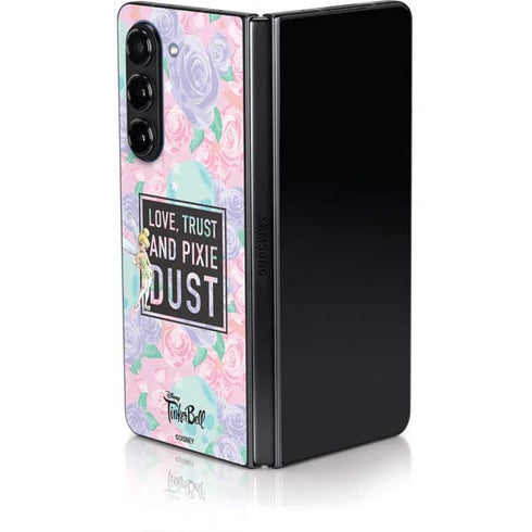 Disney Tinker Bell Love Trust and Pixie Dust Galaxy Z Fold5 5G Skin