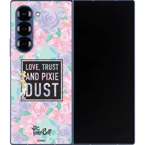 Disney Tinker Bell Love Trust and Pixie Dust Galaxy Z Fold6 Skin