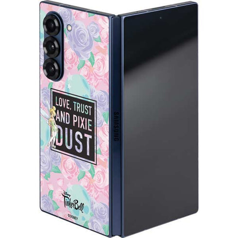 Disney Tinker Bell Love Trust and Pixie Dust Galaxy Z Fold6 Skin