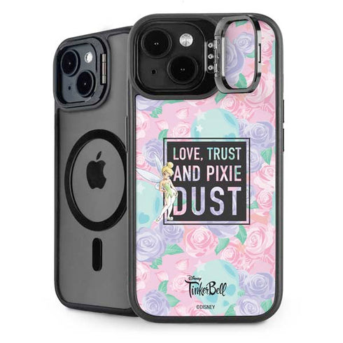 Disney Tinker Bell Love Trust and Pixie Dust iPhone 13 Kickstand Case