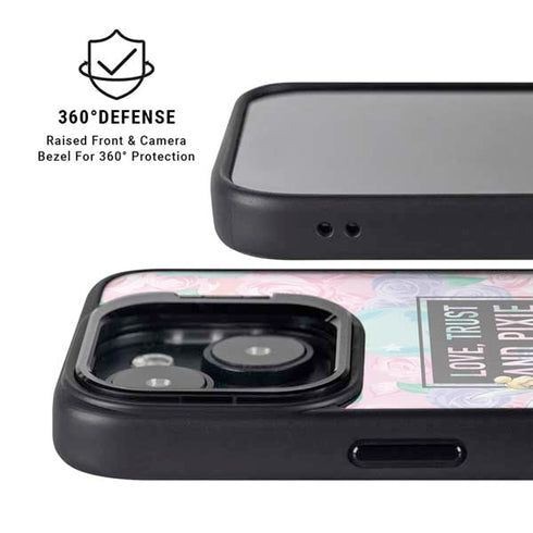 Disney Tinker Bell Love Trust and Pixie Dust iPhone 13 Kickstand Case