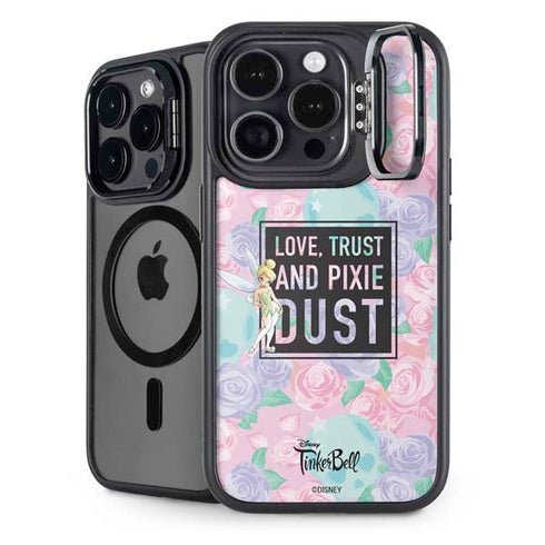 Disney Tinker Bell Love Trust and Pixie Dust iPhone 13 Pro Max Kickstand Case