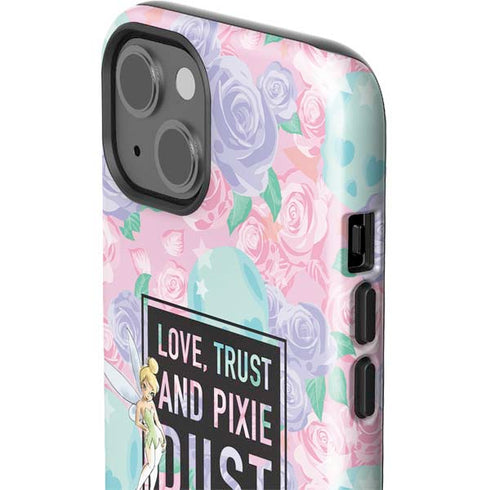 Disney Tinker Bell Love Trust and Pixie Dust iPhone 15 Impact Case