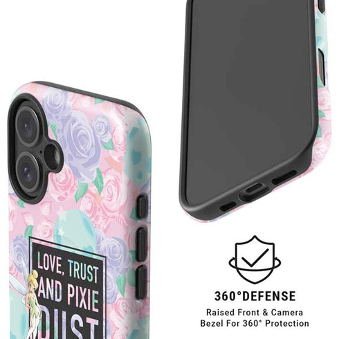 Disney Tinker Bell Love Trust and Pixie Dust iPhone 16 Magsafe Impact Case