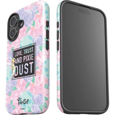 Disney Tinker Bell Love Trust and Pixie Dust iPhone 16 Plus Impact Case