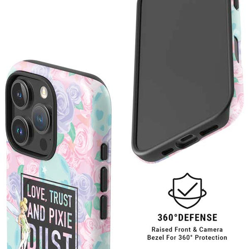 Disney Tinker Bell Love Trust and Pixie Dust iPhone 16 Pro Max Magsafe Impact Case