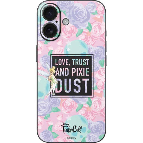 Disney Tinker Bell Love Trust and Pixie Dust iPhone 16 Skin