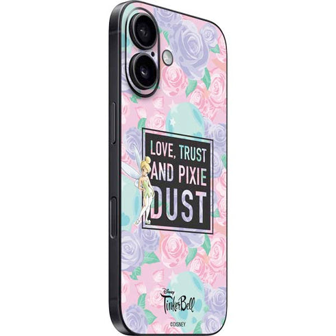 Disney Tinker Bell Love Trust and Pixie Dust iPhone 16 Skin