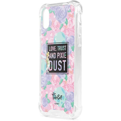 Disney Tinker Bell Love Trust and Pixie Dust iPhone XS Clear Case