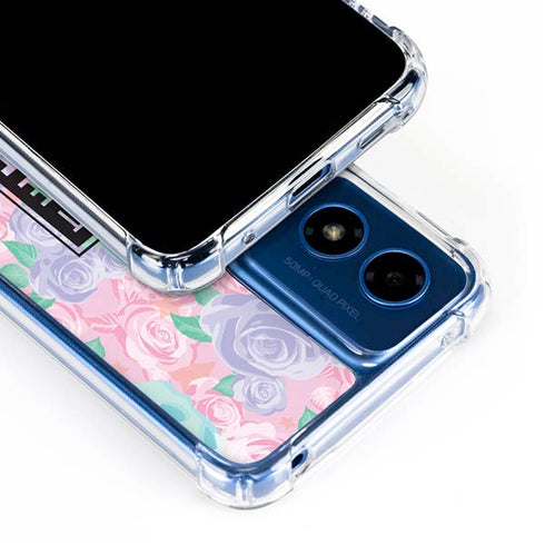 Disney Tinker Bell Love Trust and Pixie Dust Moto G 5G (2024) Clear Case