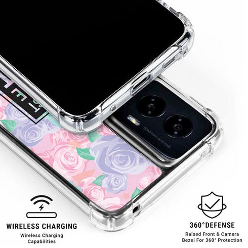 Disney Tinker Bell Love Trust and Pixie Dust Moto G Power 5G (2024) Clear Case