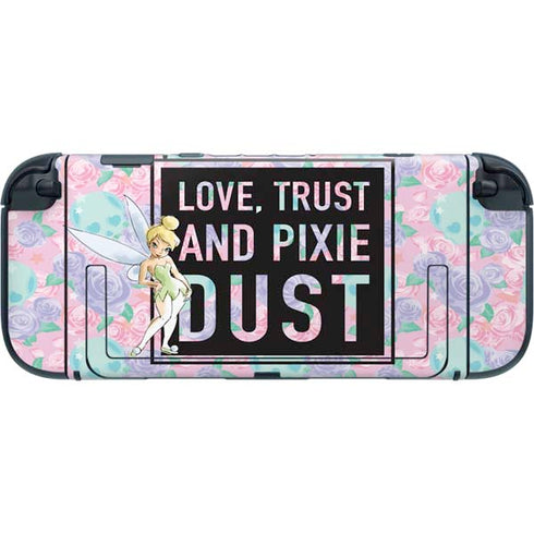 Disney Tinker Bell Love Trust and Pixie Dust Nintendo Switch 2 (2025) with Joy-Con Skin