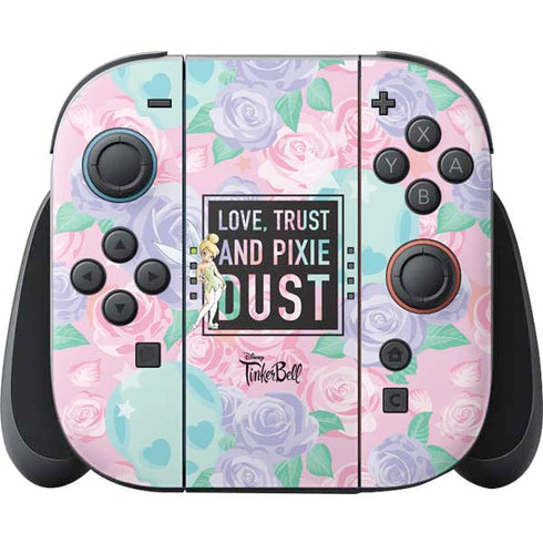 Disney Tinker Bell Love Trust and Pixie Dust Nintendo Switch 2 (2025) Joy-Con Controller Skin