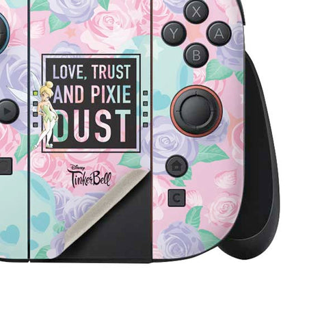 Disney Tinker Bell Love Trust and Pixie Dust Nintendo Switch 2 (2025) Joy-Con Controller Skin