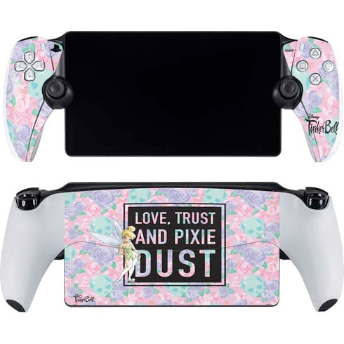 Disney Tinker Bell Love Trust and Pixie Dust PlayStation Portal Remote Player Skin