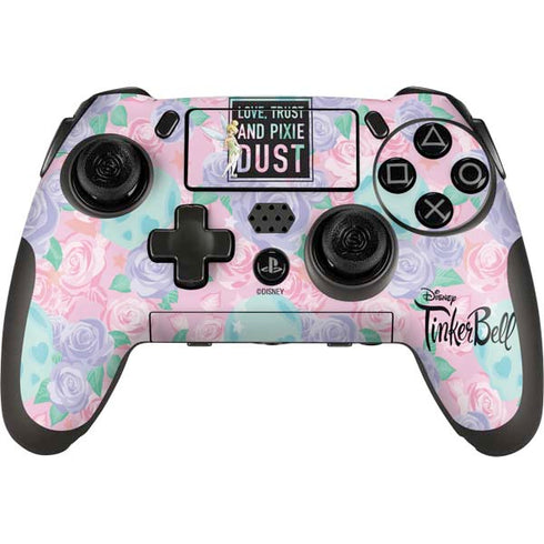 Disney Tinker Bell Love Trust and Pixie Dust PlayStation Scuf Vantage 2 Controller Skin