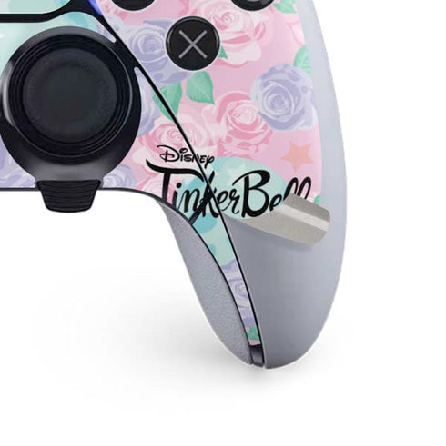 Disney Tinker Bell Love Trust and Pixie Dust PS5 DualSense Edge Pro Controller Skin