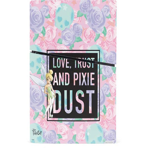 Disney Tinker Bell Love Trust and Pixie Dust PS5 Slim Digital Edition Console Skin