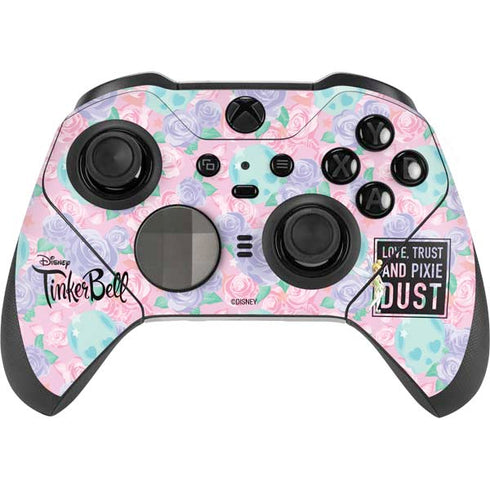 Disney Tinker Bell Love Trust and Pixie Dust Xbox Elite Wireless Controller Series 2 Skin