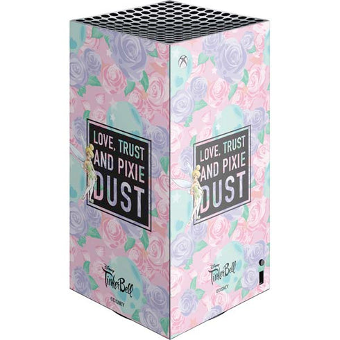 Disney Tinker Bell Love Trust and Pixie Dust XBox Series X Digital Edition Console Skin