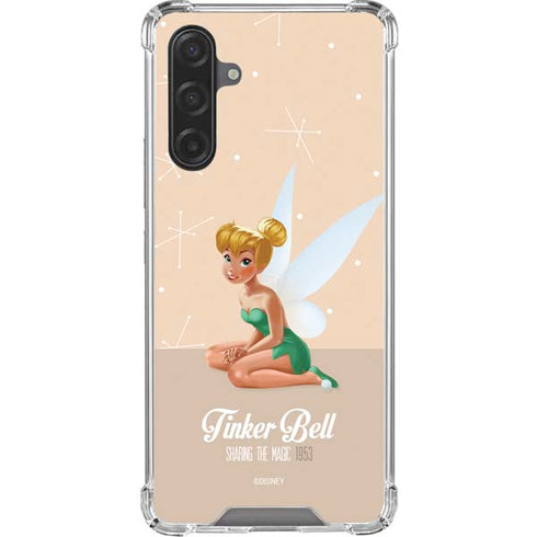 Disney Tinker Bell Sharing the Magic Art Galaxy A17 Clear Case