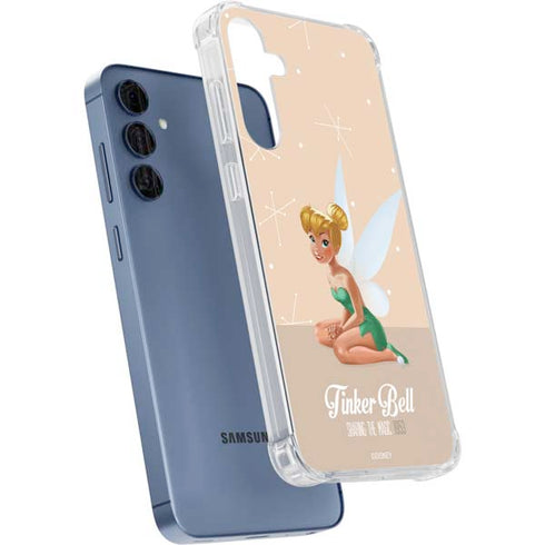 Disney Tinker Bell Sharing the Magic Art Galaxy A55 5G Clear Case